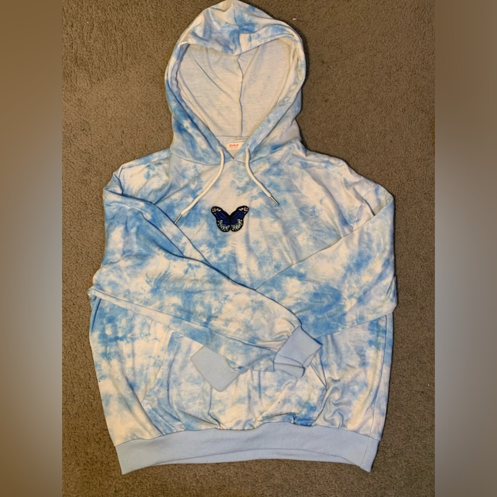 Tie Dye Butterfly Hoddie